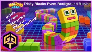 Worms Zone Tricky Blocks Game Music 10 Minute Loop Extended Gameplay Clean with No SFX 2024 Event io