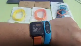 Ремешки, защитные пленки и накладки MiJobs для Xiaomi AMAZFIT Bip и Mi Band 2 ► не хуже СЯОМИ