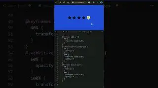 Day 055 - Css star rating feedback animation design #coding #frontend #webdevelopment #css #webdev