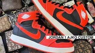 CUSTOM AJKO JORDAN 1s | WITH MINI VLOG