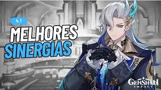 GUIA DE SINERGIAS! Melhores Personagens Para Usar Com o Neuvillette [Genshin Impact]