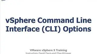 vSphere Command-Line Interface Documentation - VMware vspahre