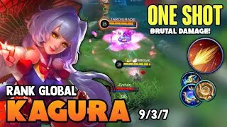 INSANE DAMAGE! KAGURA BEST BUILD 2021 | TOP GLOBAL KAGURA GAMEPLAY | MOBILE LEGENDS✓