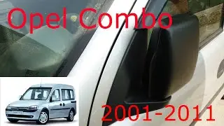 Как  сложить боковое зеркало Opel Combo .