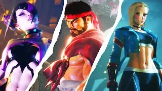 STREET FIGHTER 6 Full Arcade Stories (ALL ARCADE ENDINGS) 4K 60FPS Ultra HD