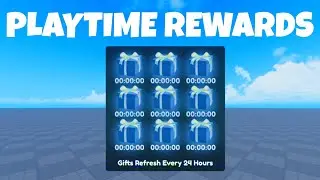 How to Make PLAYTIME REWARDS in ROBLOX!