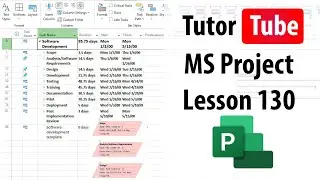 Microsoft Project - Lesson 130 - Adding Basic Formula in Custom Field