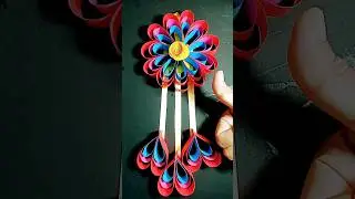 Paper craft | Origami Craft | Wall Hanging 💖 #shorts #craft #wallhanging #viral