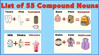 Lesson 69: Compound words | Learn English vocabulary with pictures 