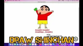 Draw Shinchan 🥳😻 using python turtle graphics | turtle | python | Cartoon | Digital Art | Anime
