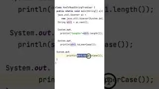HOW TO READ STRING INPUT FROM USER IN JAVA