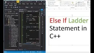Else If Ladder Statement - C++ Programming
