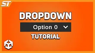 How To Create A Dropdown in Unity | Beginner UI Tutorial & Scripting