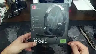 Распаковка Наушники 2E CH12 USB из Rozetka