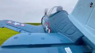 Радиоуправляемый самолет WLTOYS XK F4U Corsair A500 6 Axis Gyro 2 4GHz XK A500