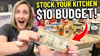 😱 The Ultimate $10 Kitchen Stock Up Plan Anybody Can Do!