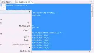 Java Game Development  | Chapter -  25   Starting the Sprites Movement ‏