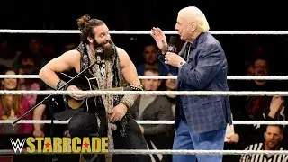 Ric Flair walks with Elias at WWE Starrcade: WWE Starrcade 2018 (WWE Network Exclusive)