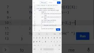 Java program to add two matrices 