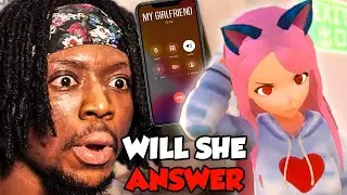 I CALLED YANDERE AI GIRLFRIEND IN REAL LIFE