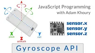 Gyroscope API Device Angle Velocity JavaScript Programming Tutorial
