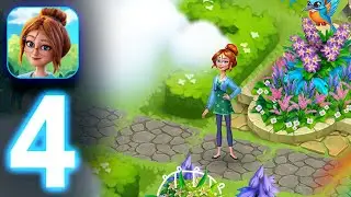 Merge Gardens - ‏‏Gameplay walkthrough Part 4 (iOS, Android)