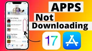 Apps Not Downloading From Appstore | How to Fix AppStore Not Downloading Apps in iPhone & iPad 2023