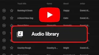 How To Access YouTube Audio Library (Music & Sound Effects)