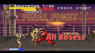 Final Fight 3 All Boese | Game Play