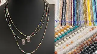 Long Beaded Necklace - Best Long Beaded Necklace Etsy