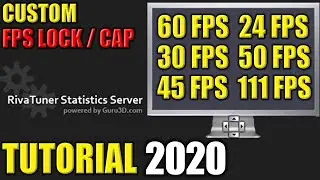 2023 | How to Lock / Cap your FPS in Games - Custom FPS Lock / Cap Tutorial - FPS Limit