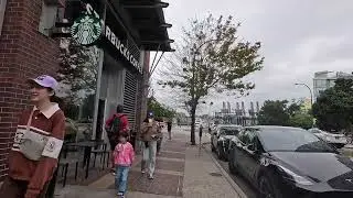 Walking in Downtown Vancouver Canada - YALETOWN AREA