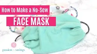 How to Make a No Sew Face Mask Using a T-Shirt or Bandanna