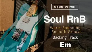 Soul RnB Guitar Backing Track in E minor