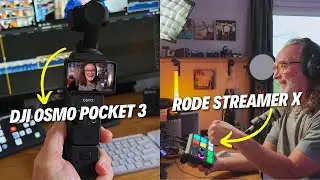 Testing the Rode Streamer X and DJI Osmo Pocket 3 - Behind the scenes setup