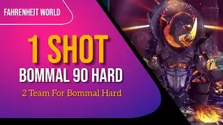 1 Shot Bommal 90 Hard + Team full epic Raid Shadow Legends