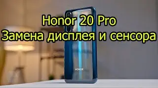 Honor 20 Pro Замена дисплея и сенсора