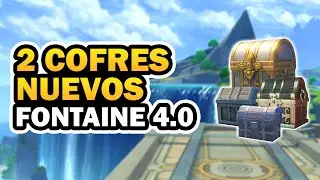 ✨LOCALIZACION 2 NUEVOS COFRES ( RUTA RÁPIDA DE FARMEO ) | GENSHIN IMPACT 4.0 | FONTAINE