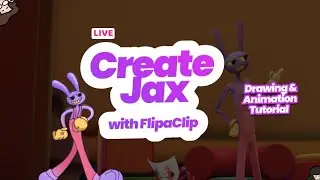 Create Jax, From The Amazing Digital Circus! Drawing and Animation Tutorial