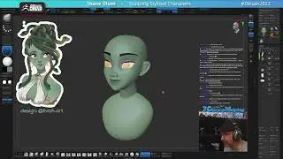 Sculpting Stylized Characters - Shane Olson - ZBrush 2022