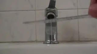 Science experiment with water