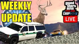 GTA 5 Online Weekly Update, Snow Is Finally Gone, New Cop Car