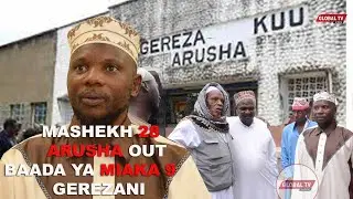 HATIMAYE MASHEKH 28 WA KESI YA UGAIDI WATOKA GEREZANI BAADA YA MIAKA 9, WATUMA SALAMU KWA RAIS SAMIA