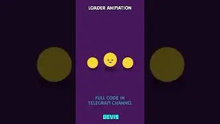 Loader Animation using HTML CSS |  