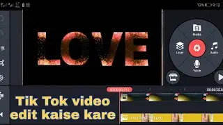 Tik Tok Best Video Editor For Android App king master | Tik Tok Me Video Edit Kaise Kare| edit video