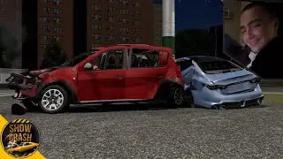 BeamNG Drive - Реконструкция Страшного ДТП в Харькове с Инфинити | Николай Харьковский