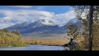 Осенняя рыбалка на реке Быстрая (Малкинская) на Камчатке