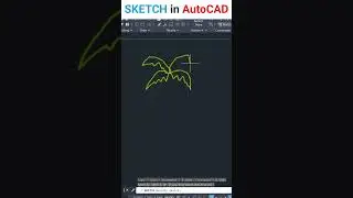 SKETCH in AutoCAD 
