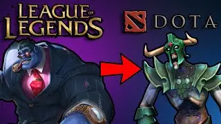 League player failing in Dota 2!