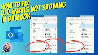 How to fix old emails not showing in outlook